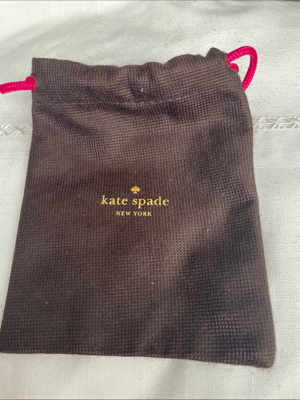 kate spade Pink Floral Crystal Stud Earrings With Dust Bag NWT - Picture 5 of 5